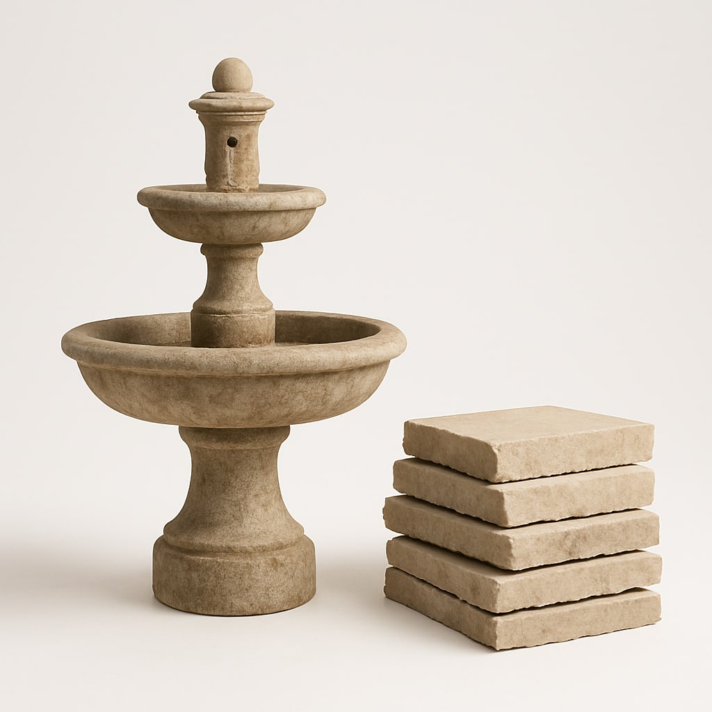 Stone, Iron & Outdoor Spa