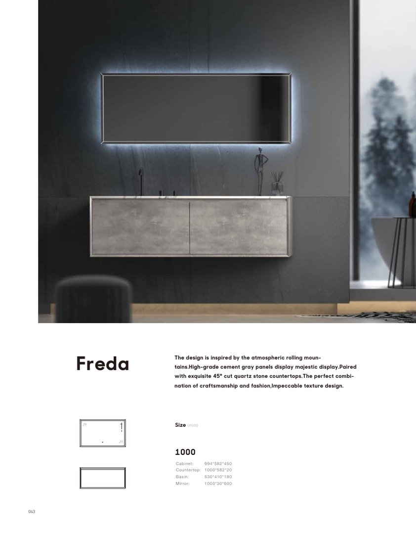 Freda Vanity Series