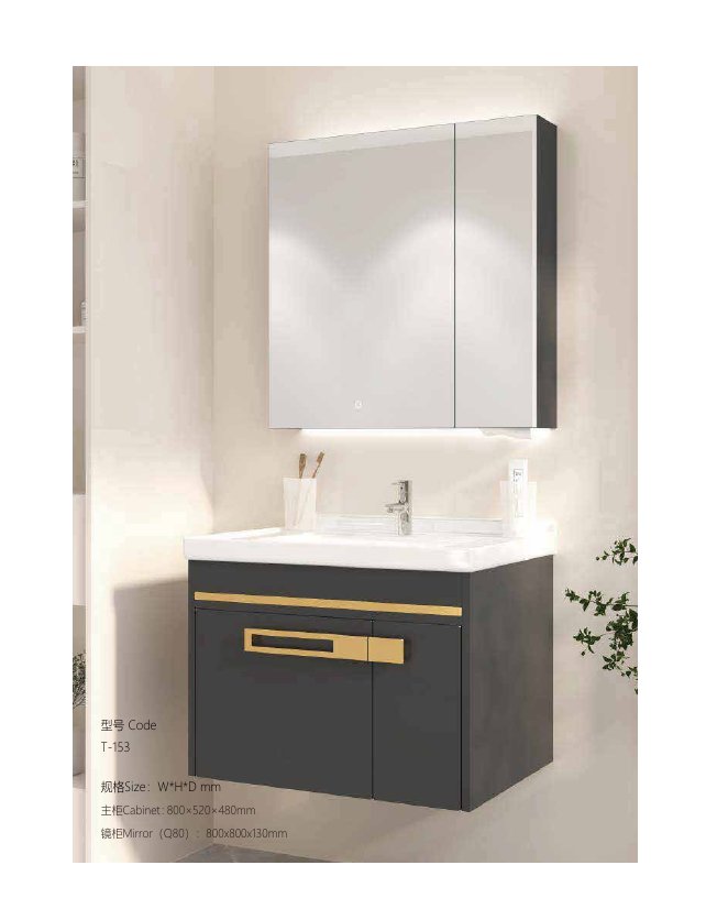 Designer Vanity T-153 · 600 mm
