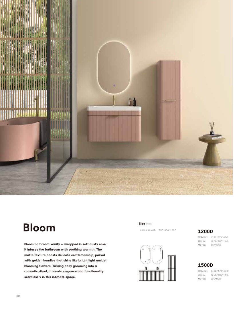Bloom Vanity Series