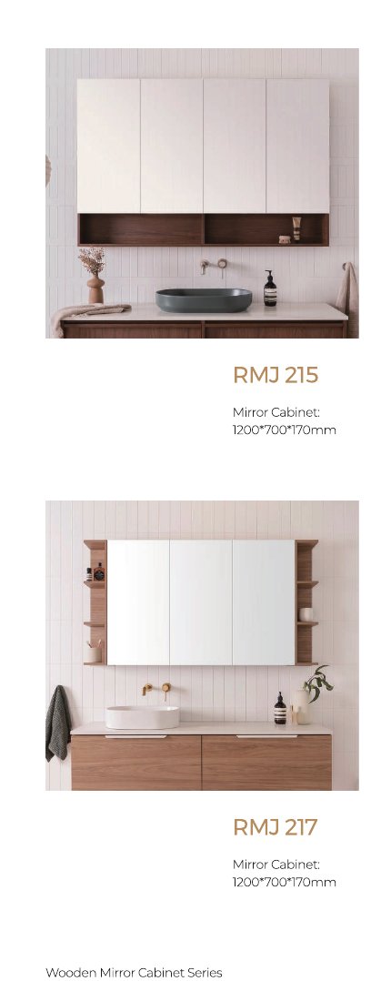 ROYO Wooden Mirror Cabinets