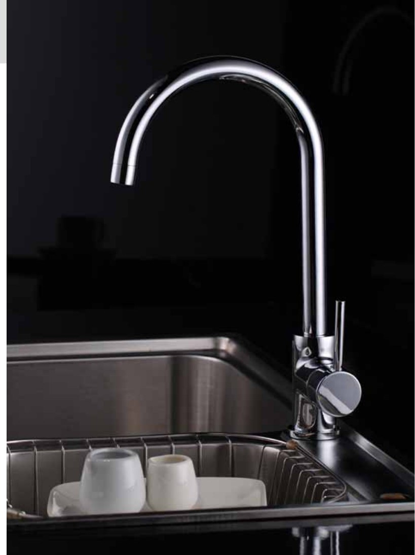 Melody Series · Minimal Pin-Handle Mixers