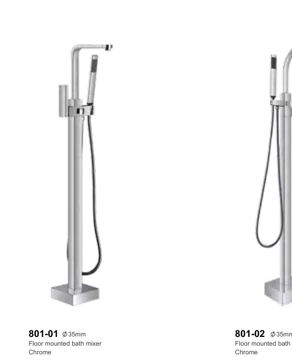 Floor-Mounted Bath Mixers