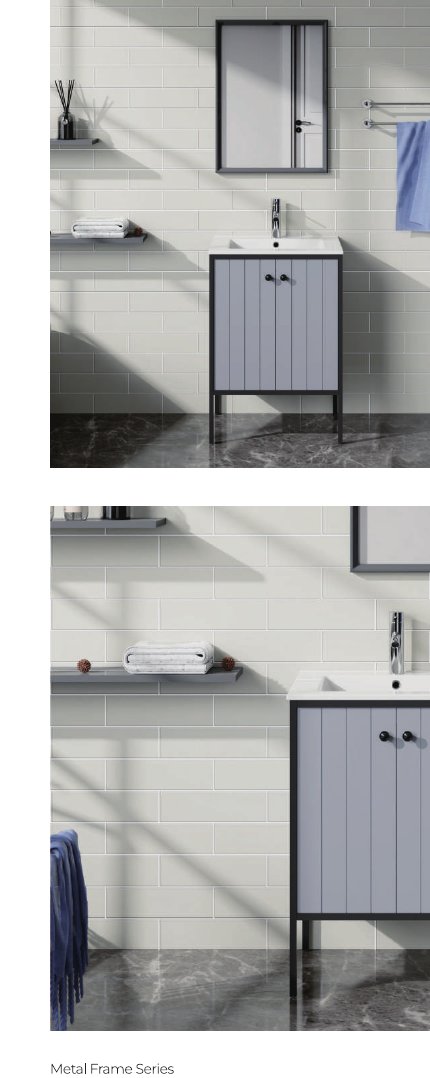 ROYO Metal Frame Vanity Series