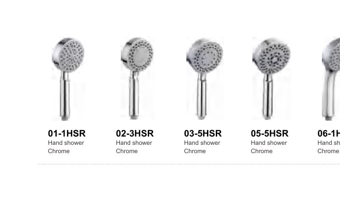 Shower Heads & Hand Showers